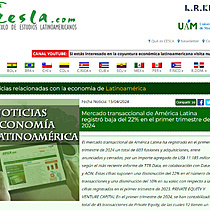 Mercado transaccional de Amrica Latina registr baja del 22% en el primer trimestre de 2024